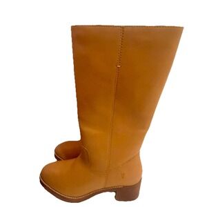 Frye Camryn‎ Tall Pull On Boots in Banana SZ 9 Women's FR42040 Cowboy Western